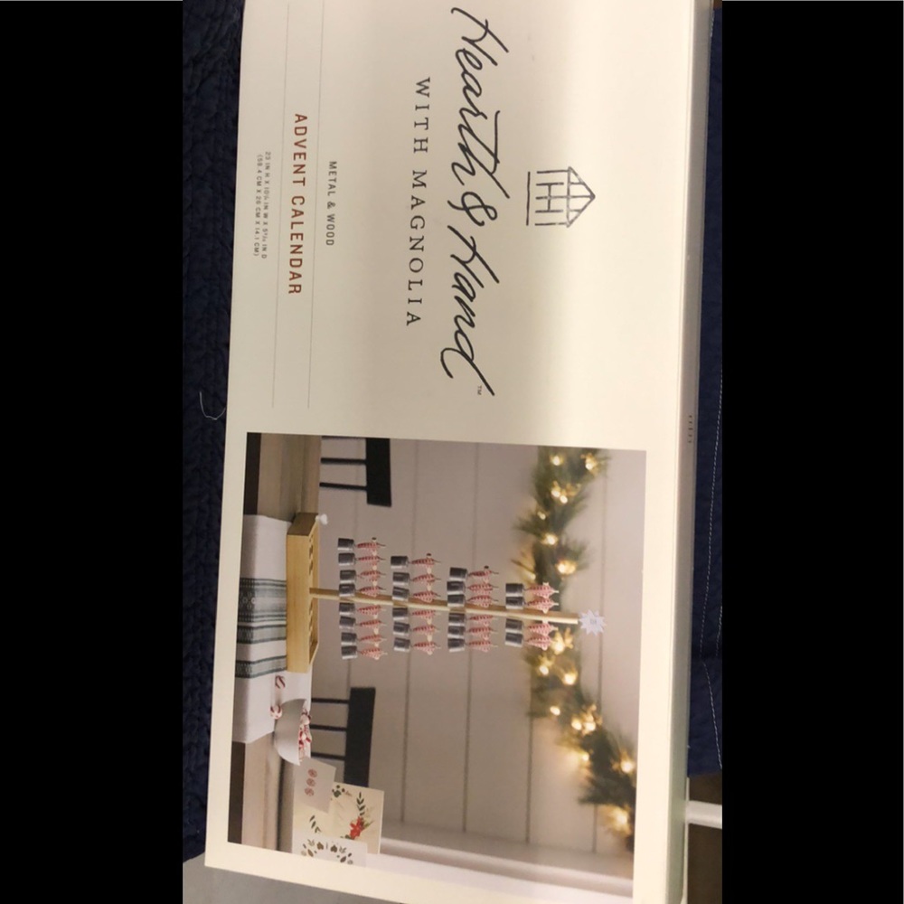Hearth and hand with magnolia Advent Calendar NWT!